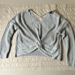 Express top, size medium, color gray